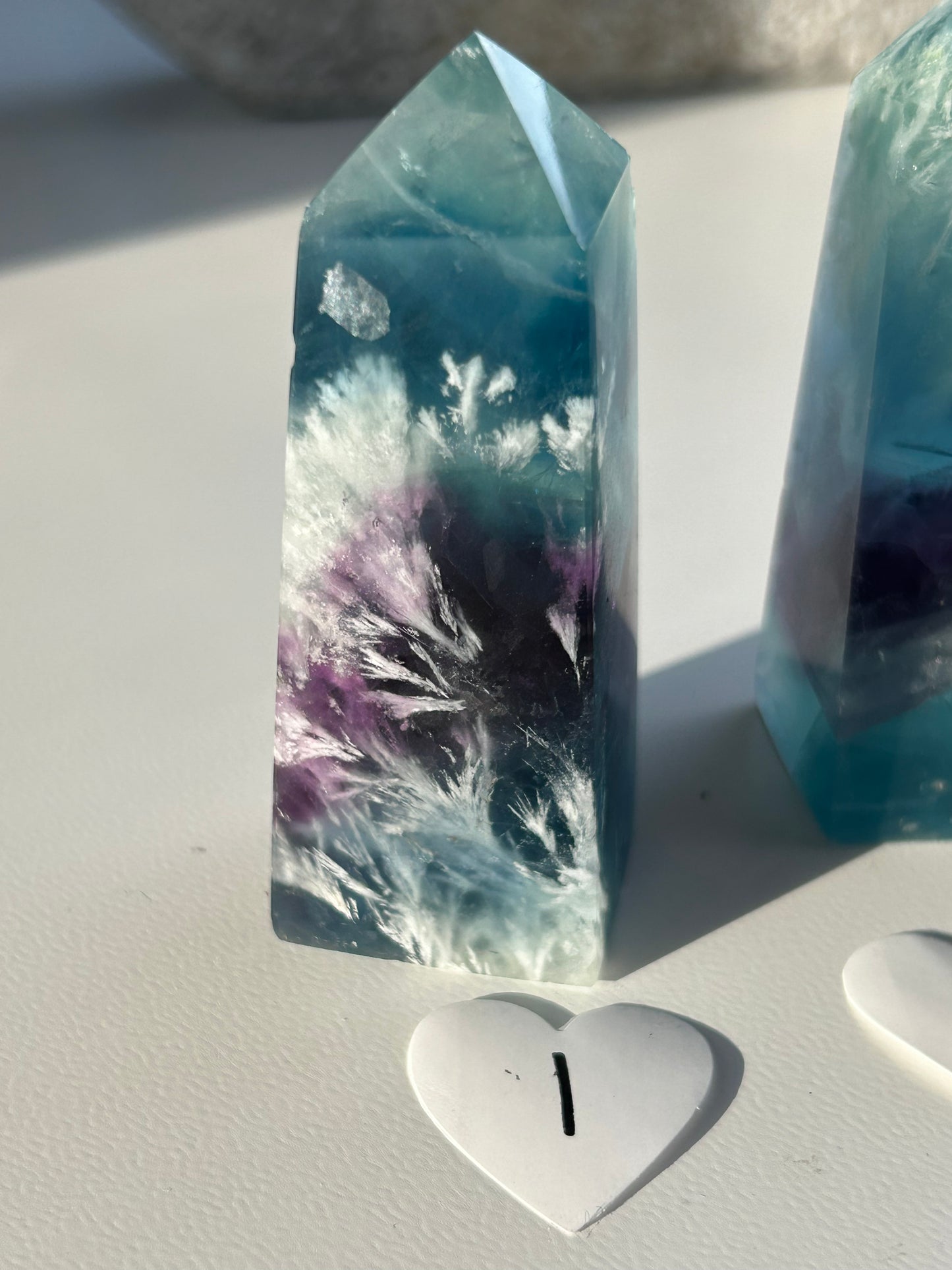 Feather Fluorite towers