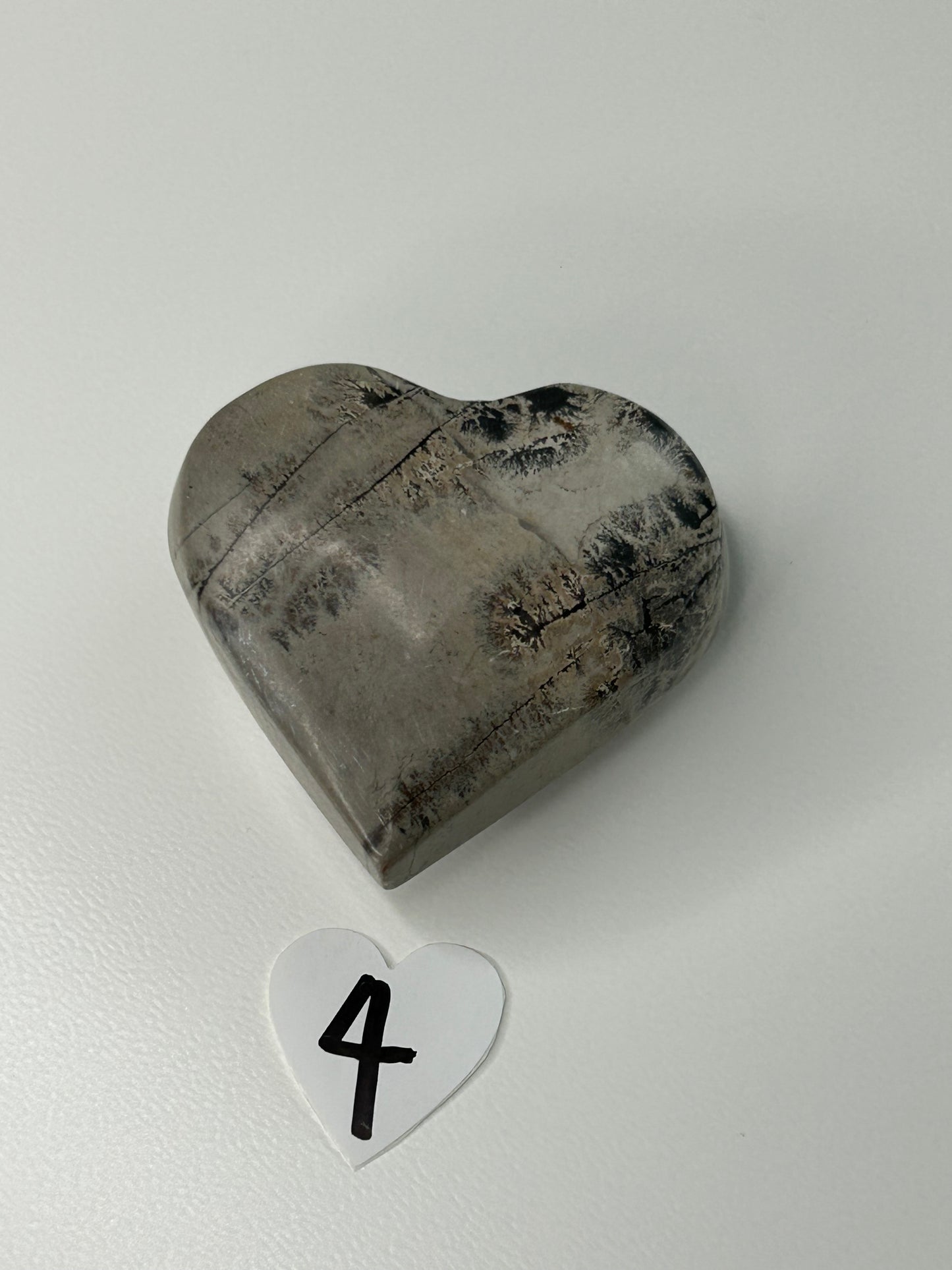 Picture Jasper Heart Carving