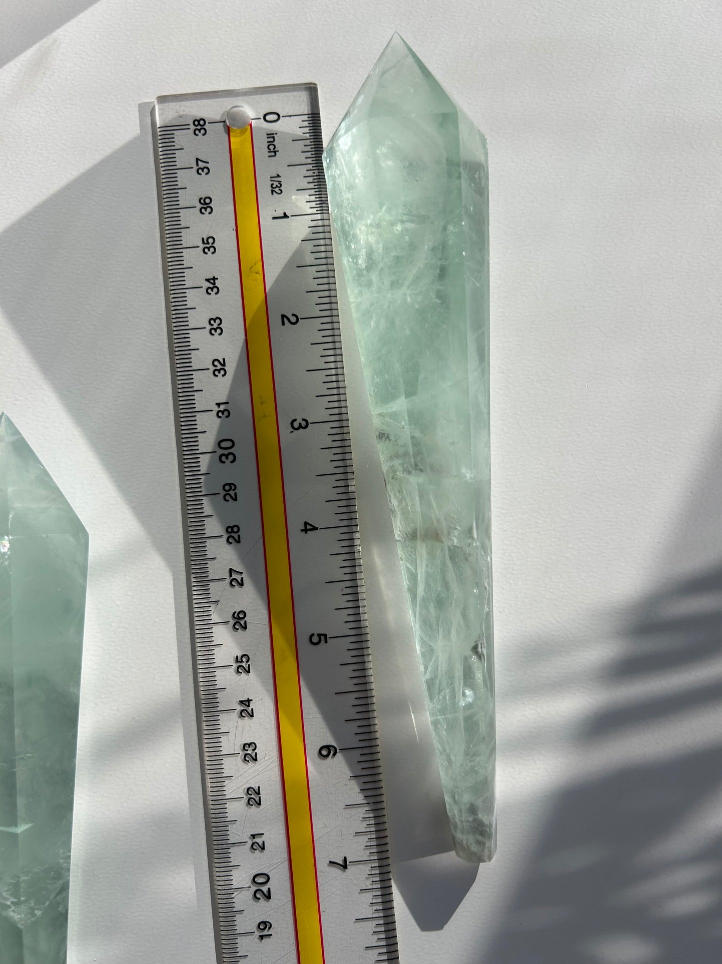 Large Green Fluorite Wand