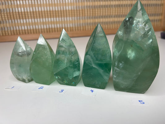 Green Fluorite Flame