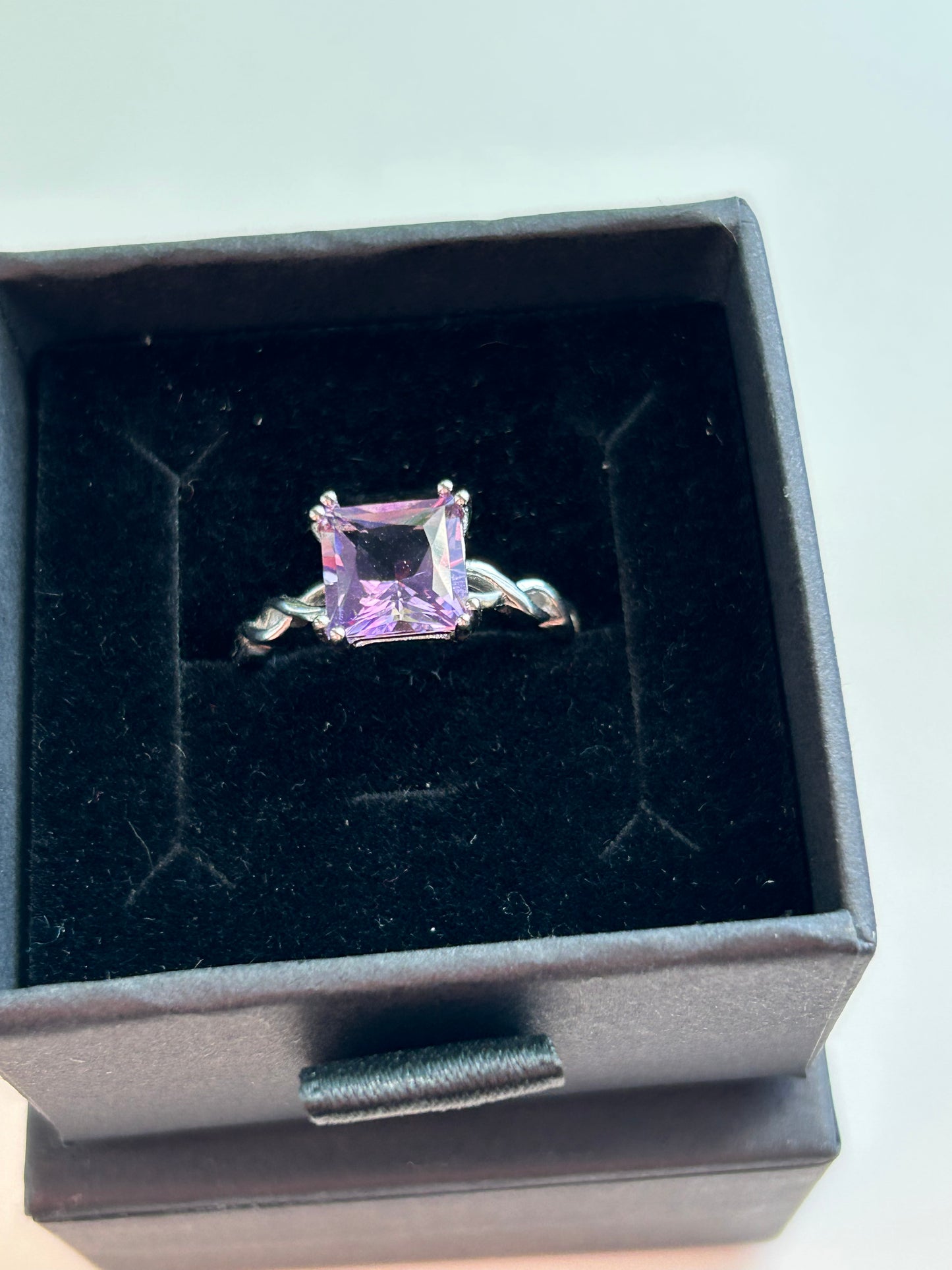 Amethyst sterling silver 925 ring