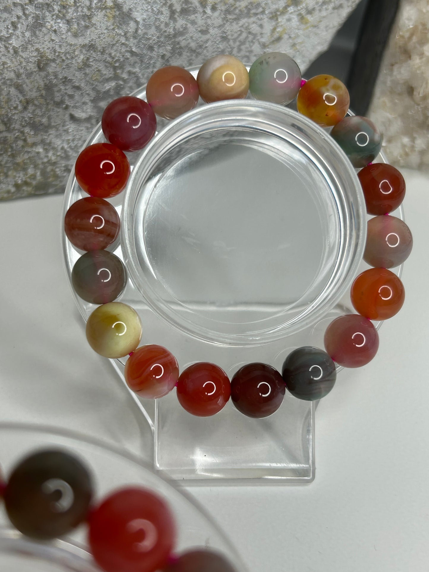 Yanyuan agate beaded bracelets