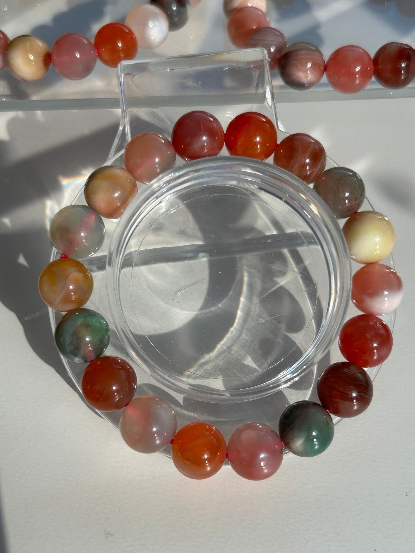 Yanyuan agate beaded bracelets