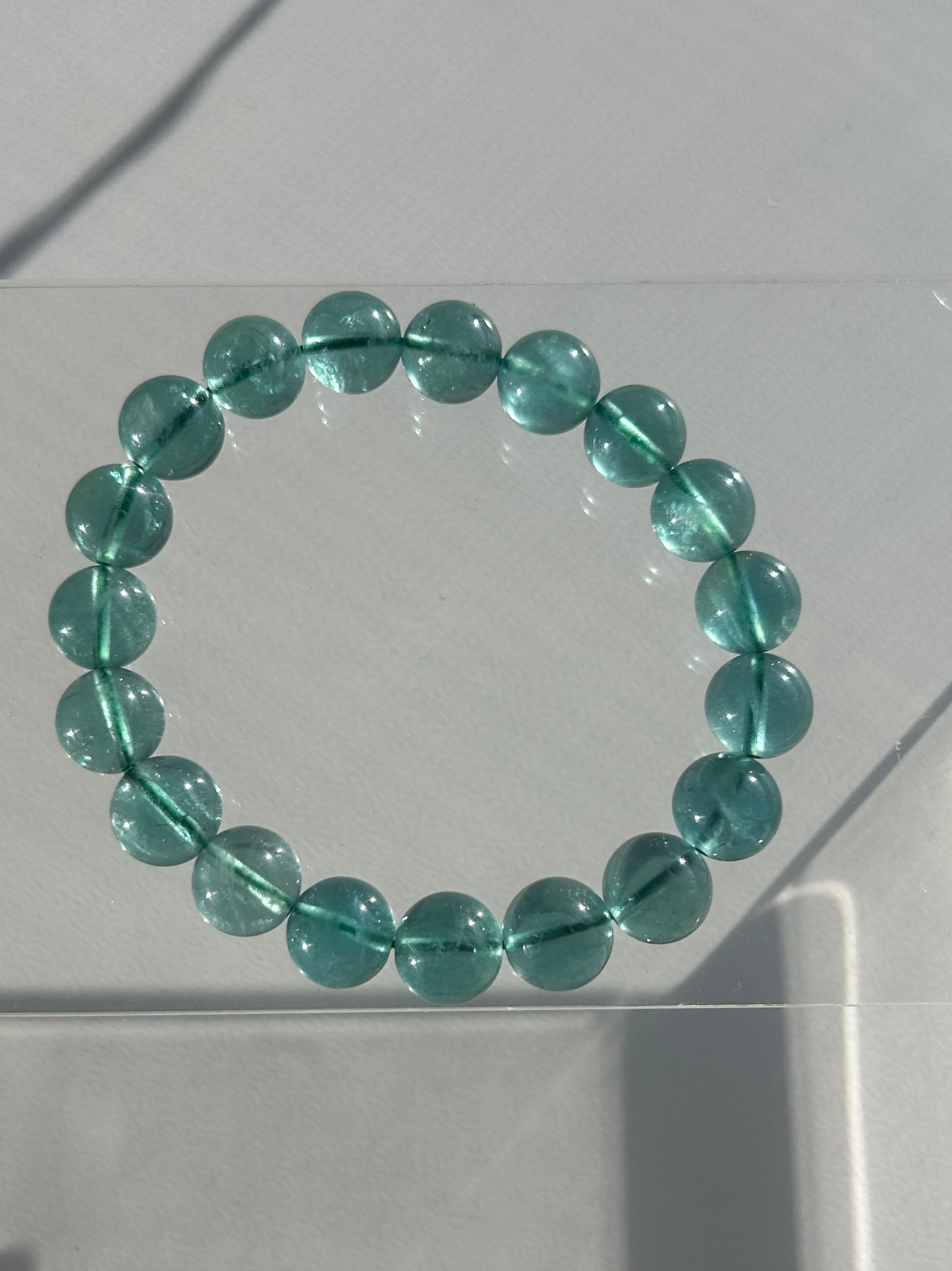 High Quality Green Fluorite Beaded bracelet