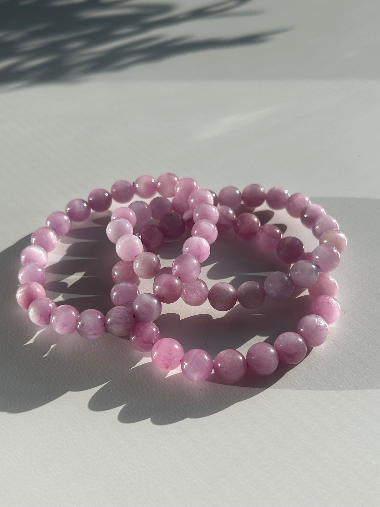 Kunzite Beaded bracelet