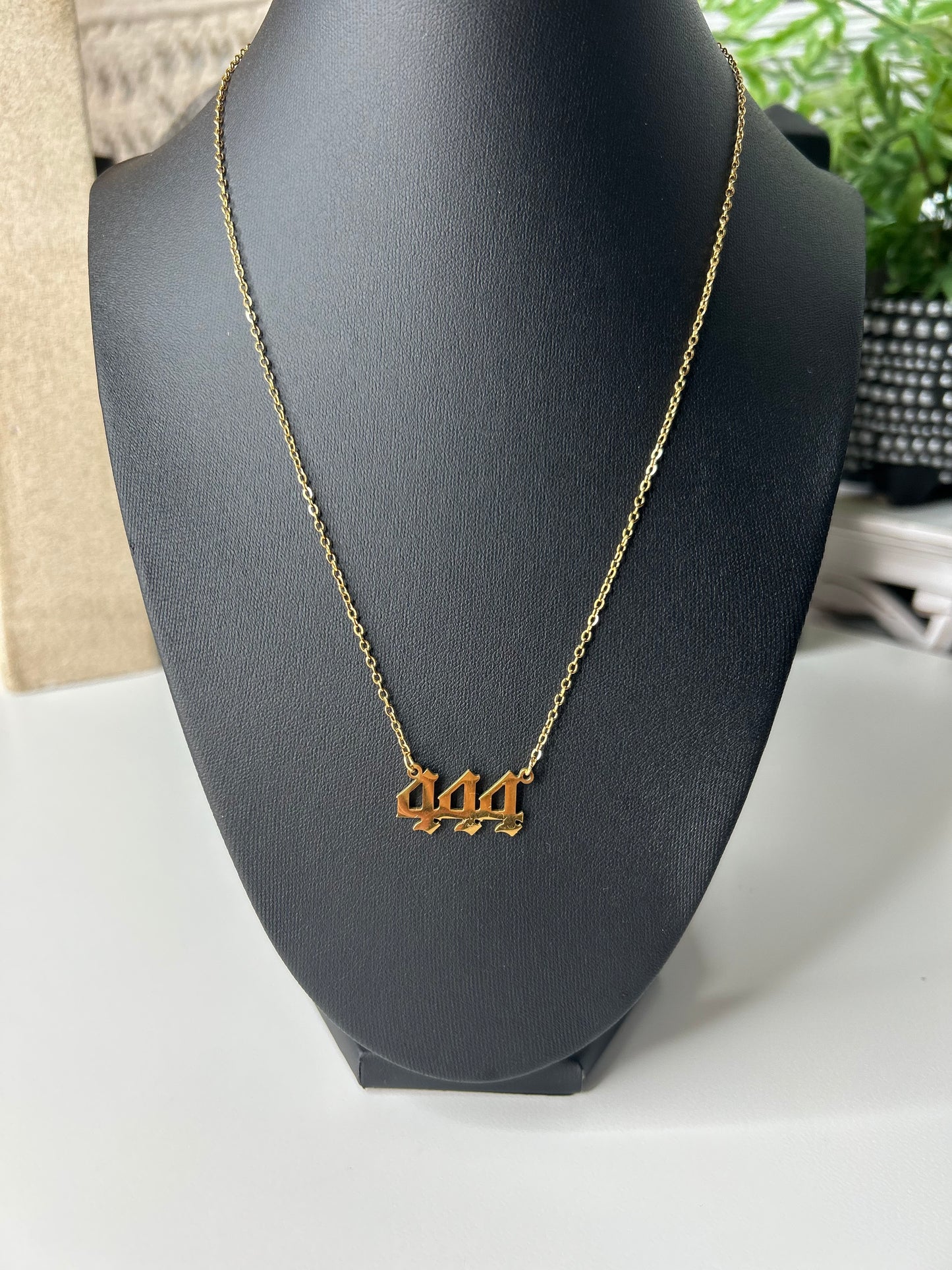 Angel Energy Necklace in Gold or Silver