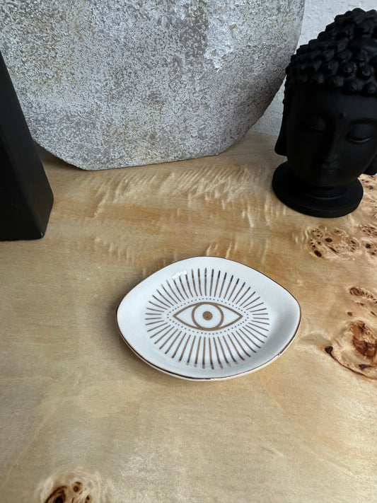 Evil Eye jewelry Trinket dish