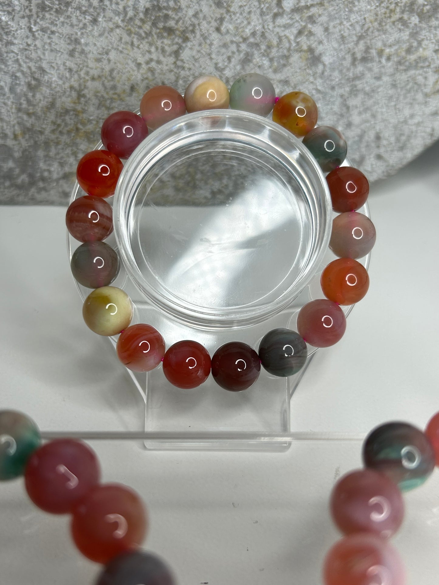 Yanyuan agate beaded bracelets