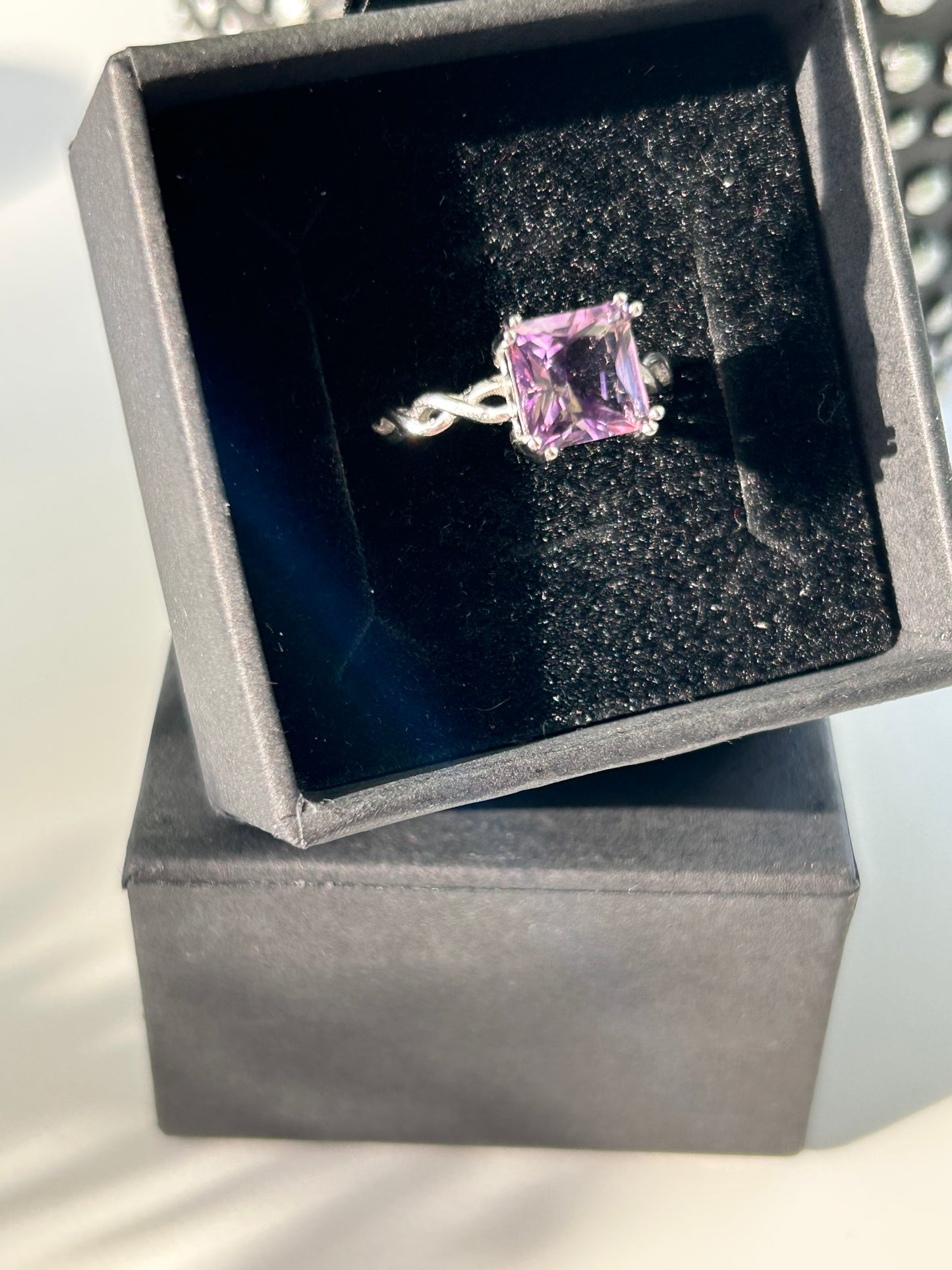 Amethyst sterling silver 925 ring