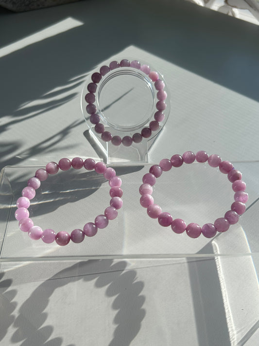 Kunzite Beaded bracelet