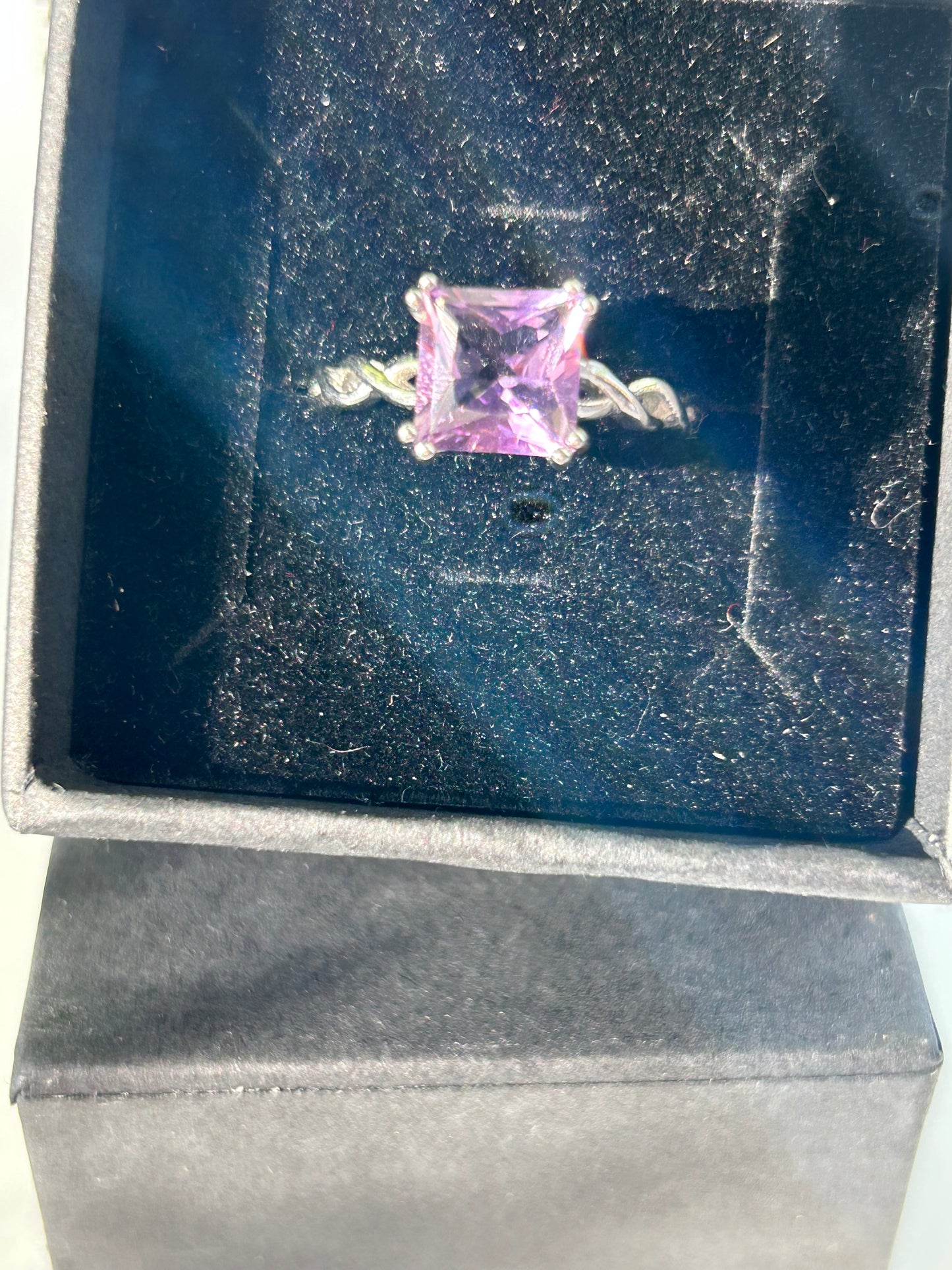 Amethyst sterling silver 925 ring