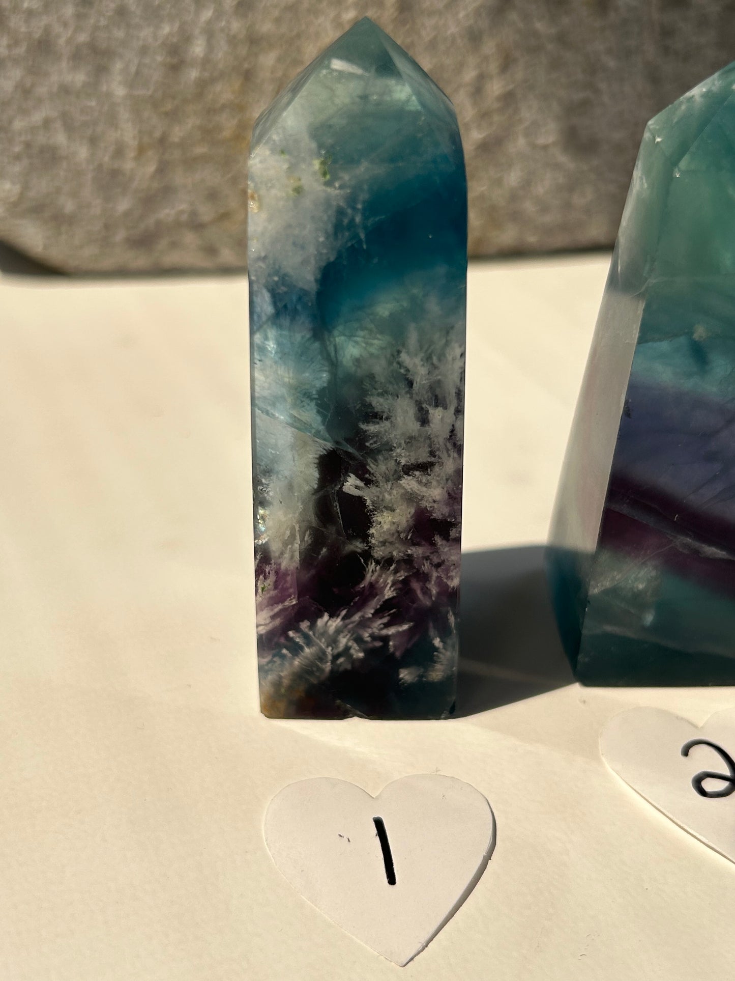 Feather Fluorite towers