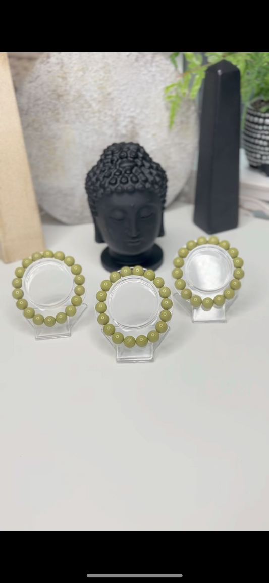 Green Matcha Alashan bracelet