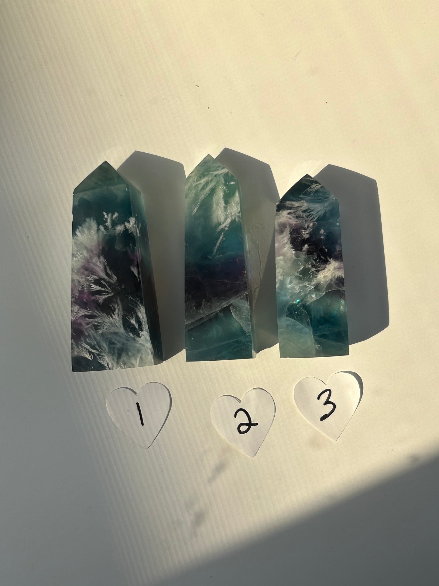 Feather Fluorite towers