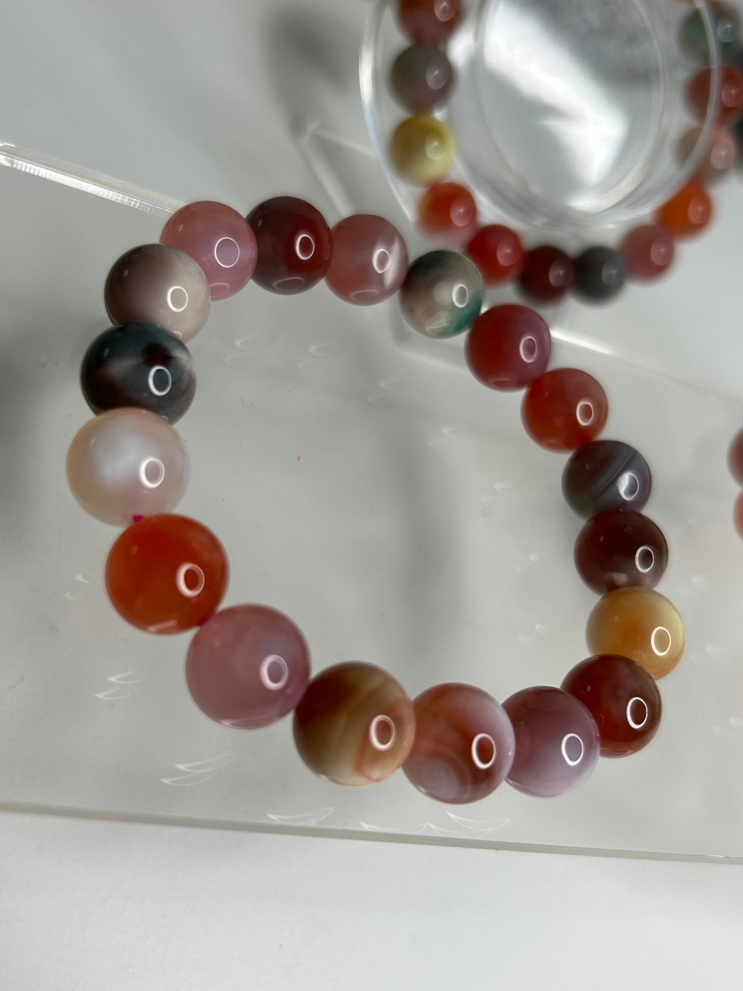 Yanyuan agate beaded bracelets