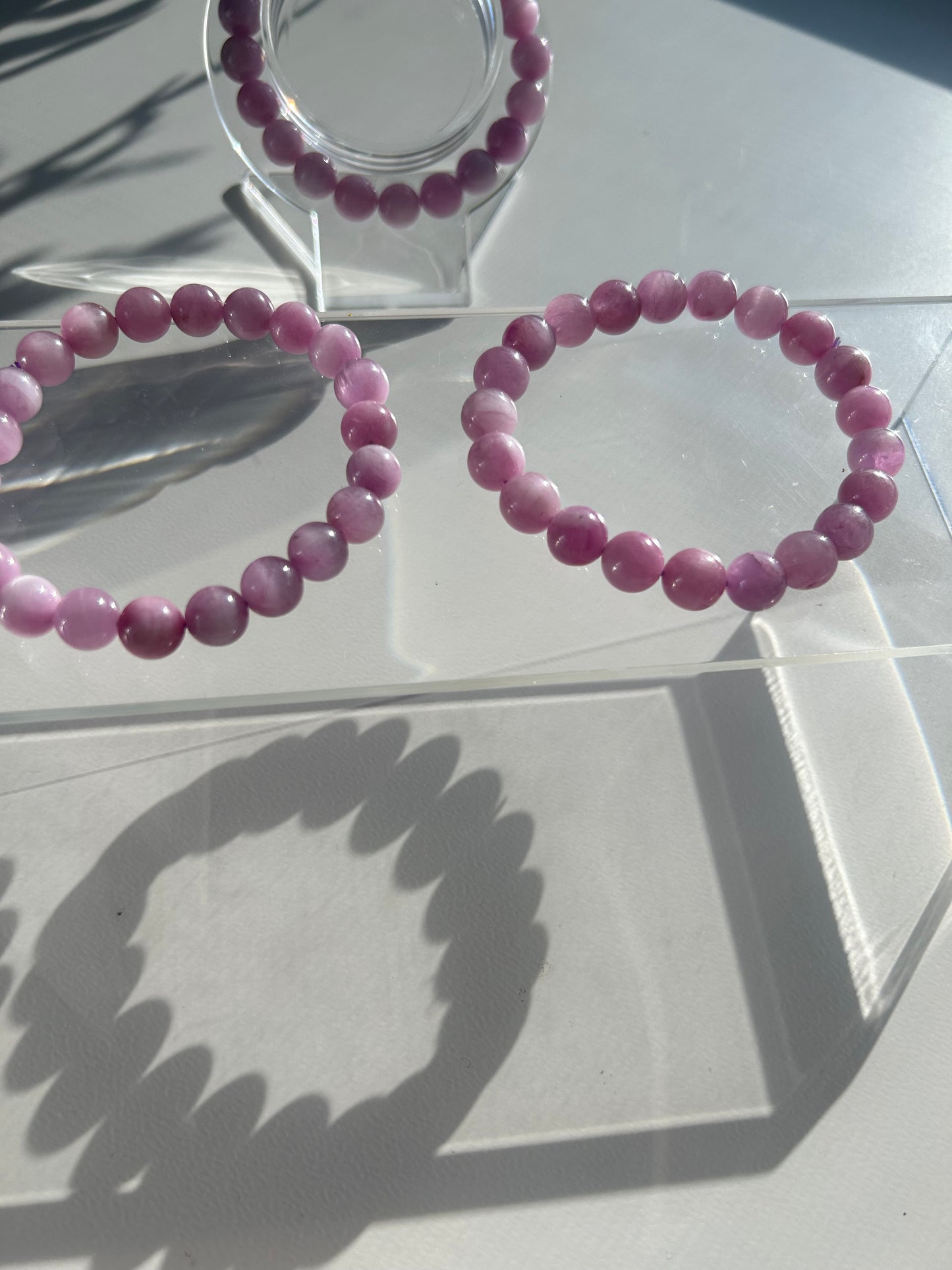 Kunzite Beaded bracelet