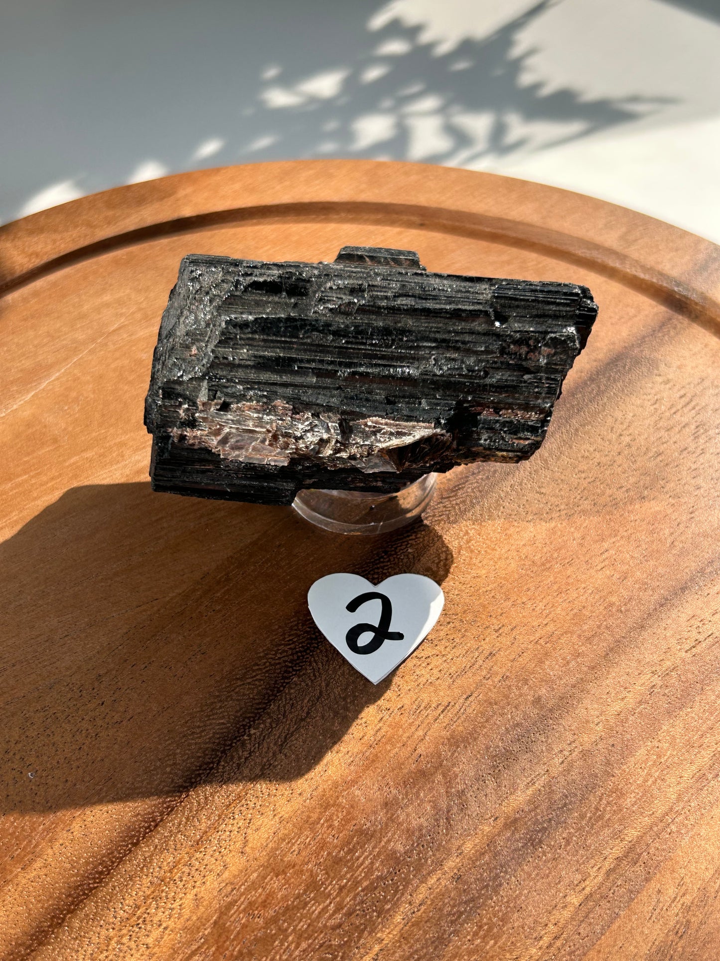 Raw Black Tourmaline logs with Mica