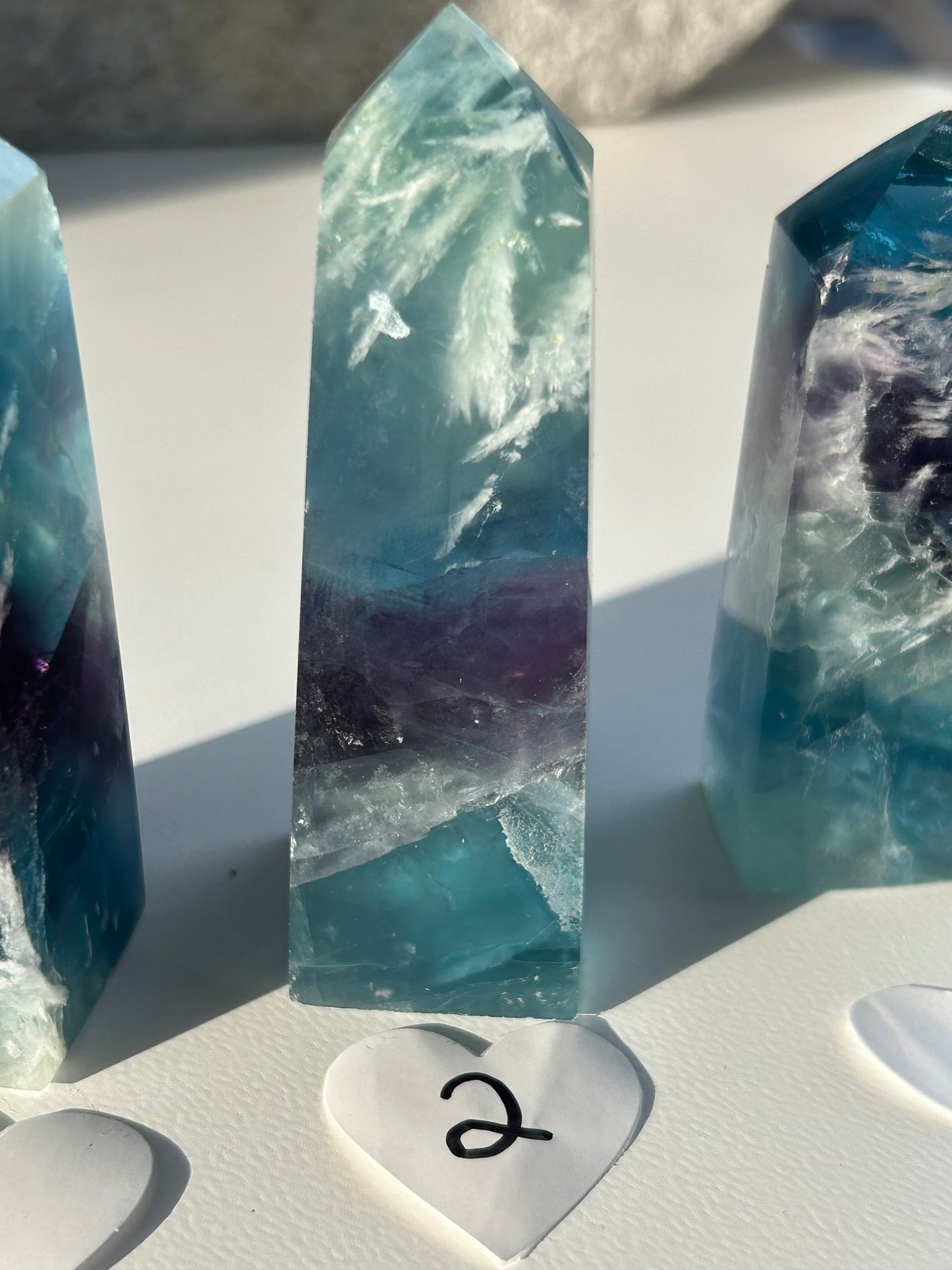 Feather Fluorite towers