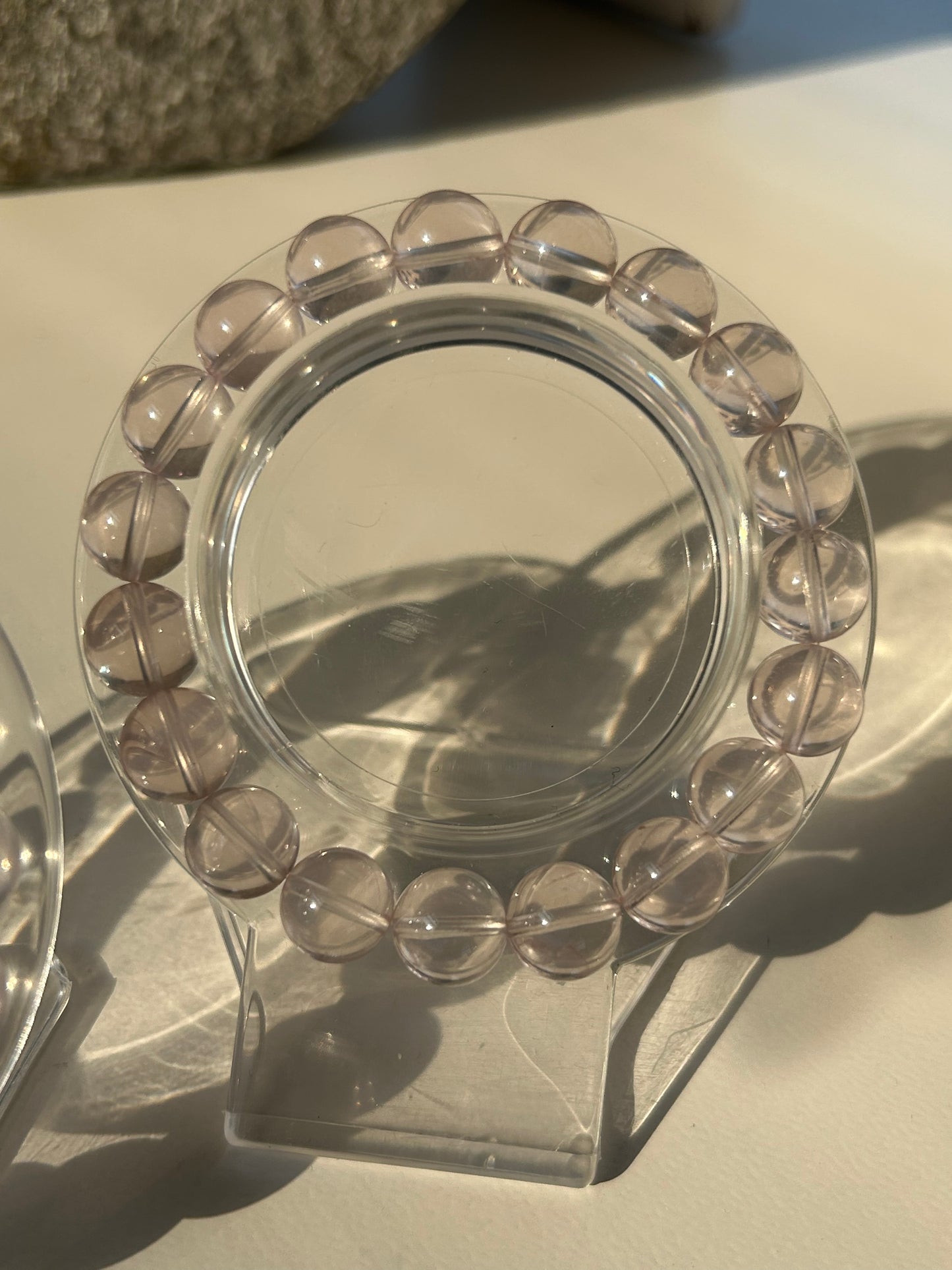 High Quality Gemmy Rose Quartz Bracelet