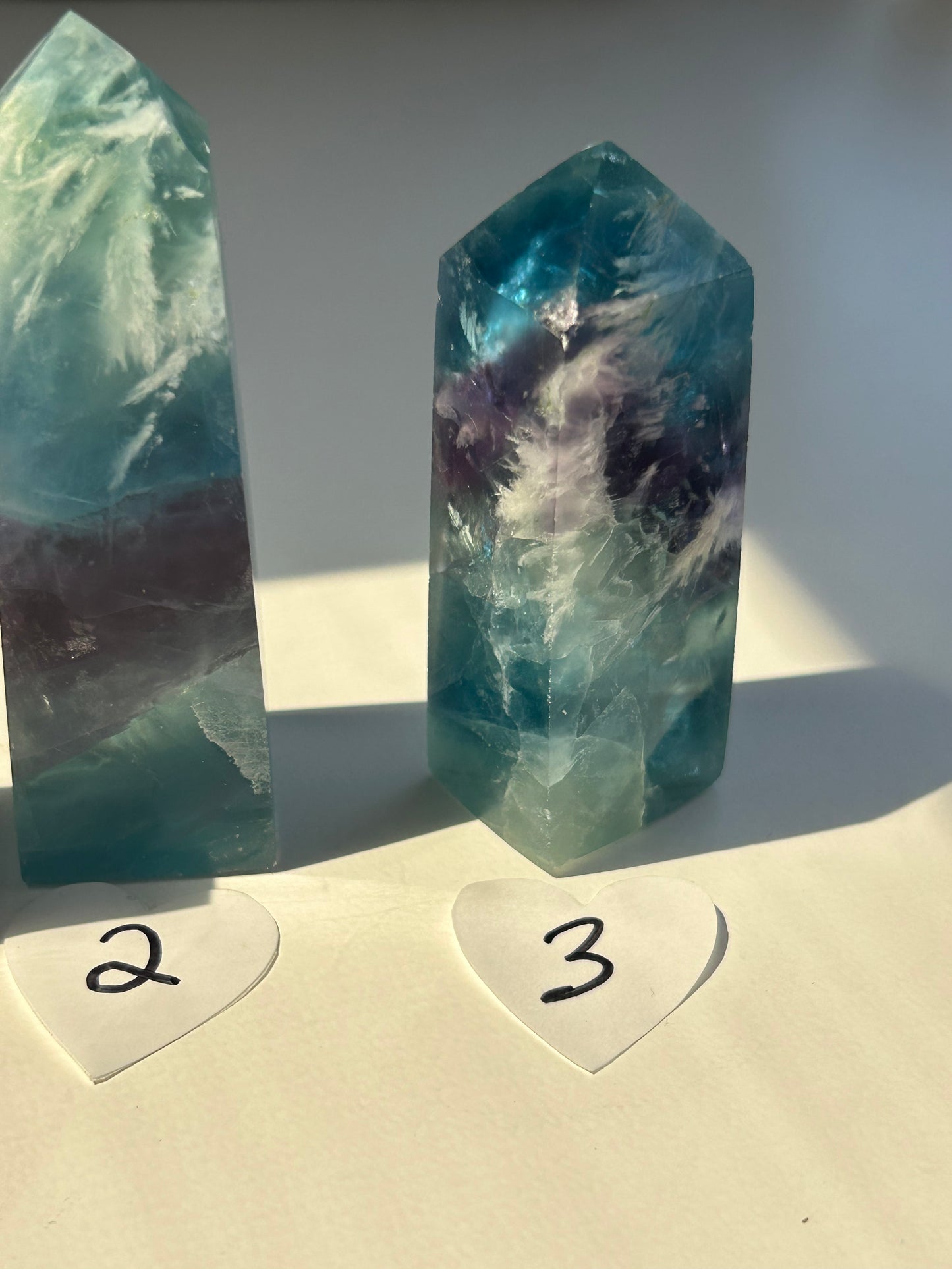 Feather Fluorite towers