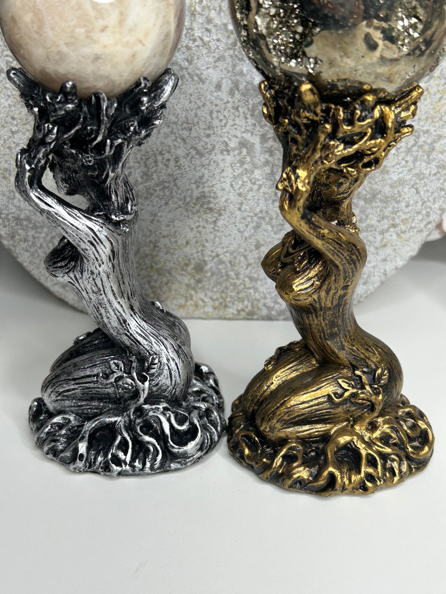 Forest Tree Goddess Sphere Holder