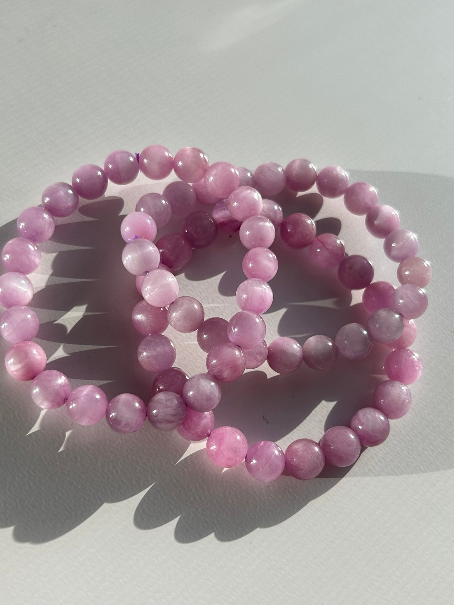 Kunzite Beaded bracelet