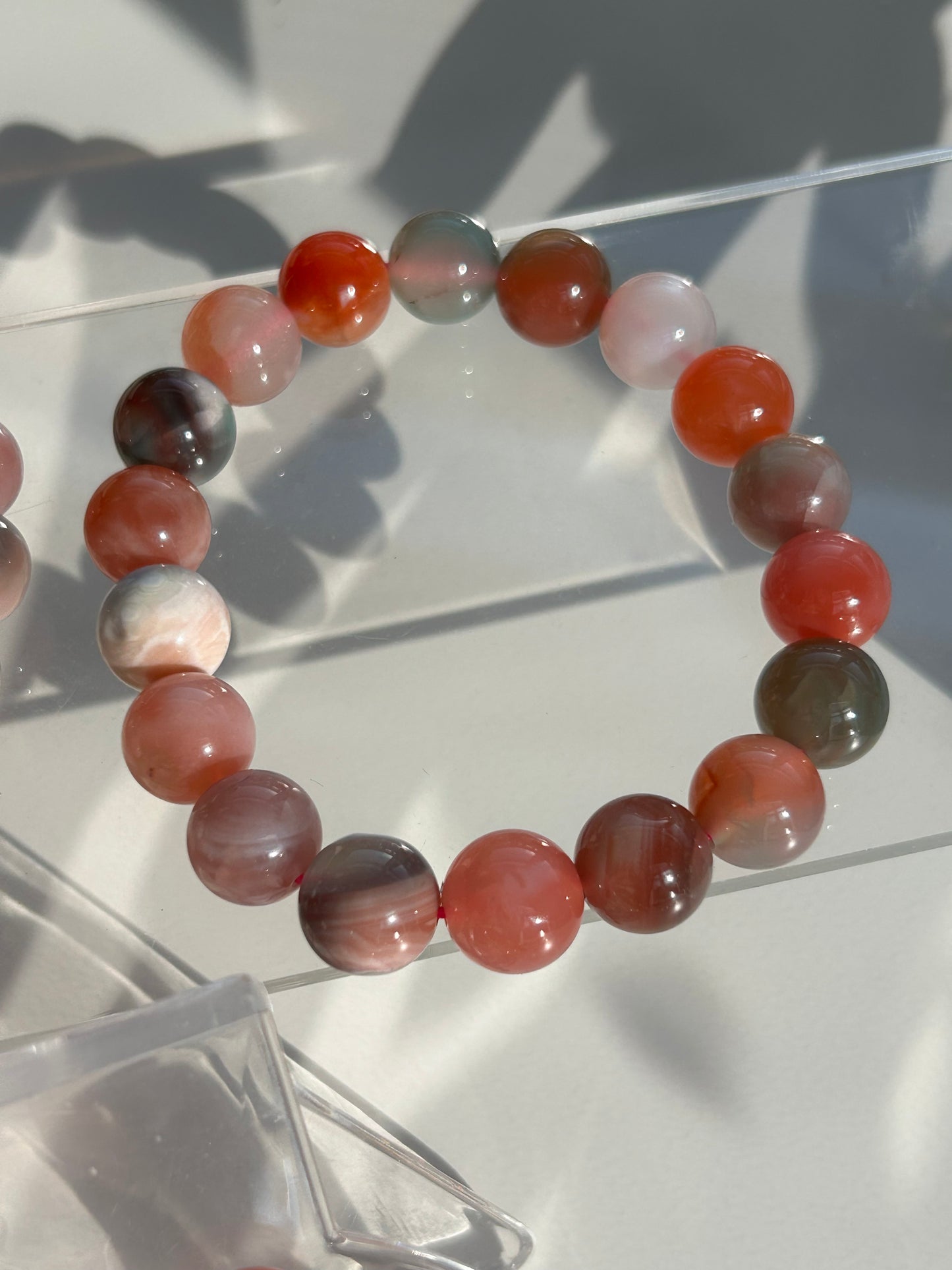 Yanyuan agate beaded bracelets