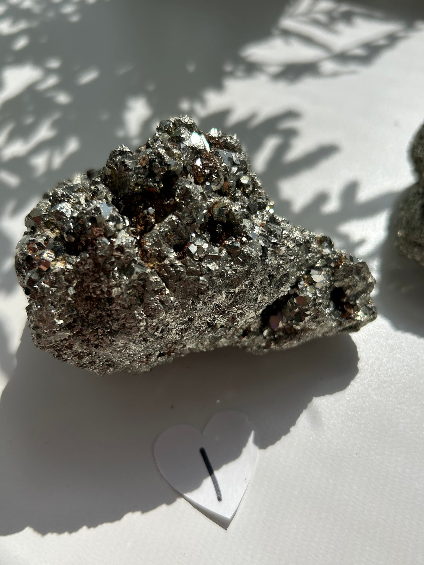 Golden Pyrite Crystal Cluster /freeform