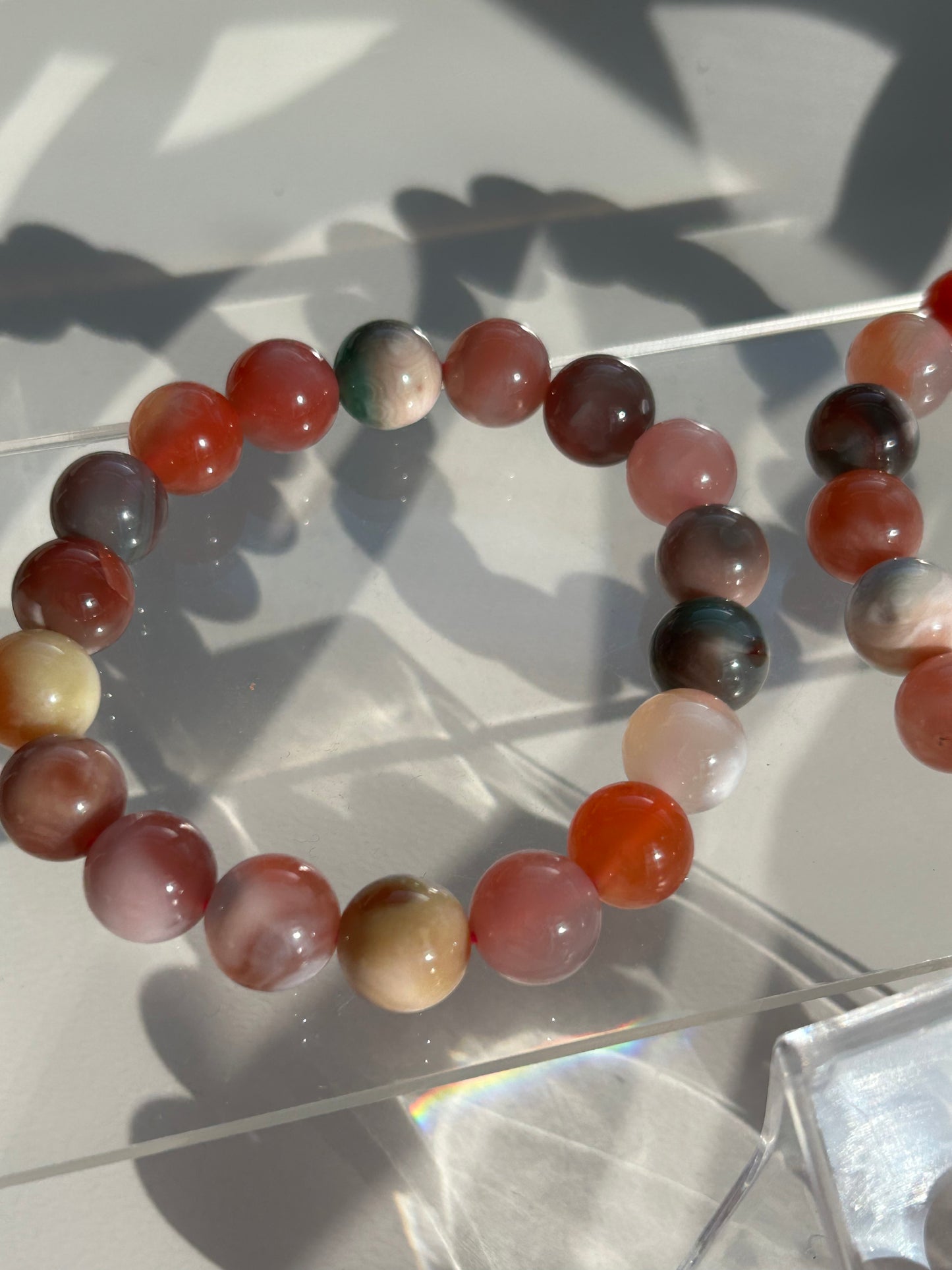 Yanyuan agate beaded bracelets