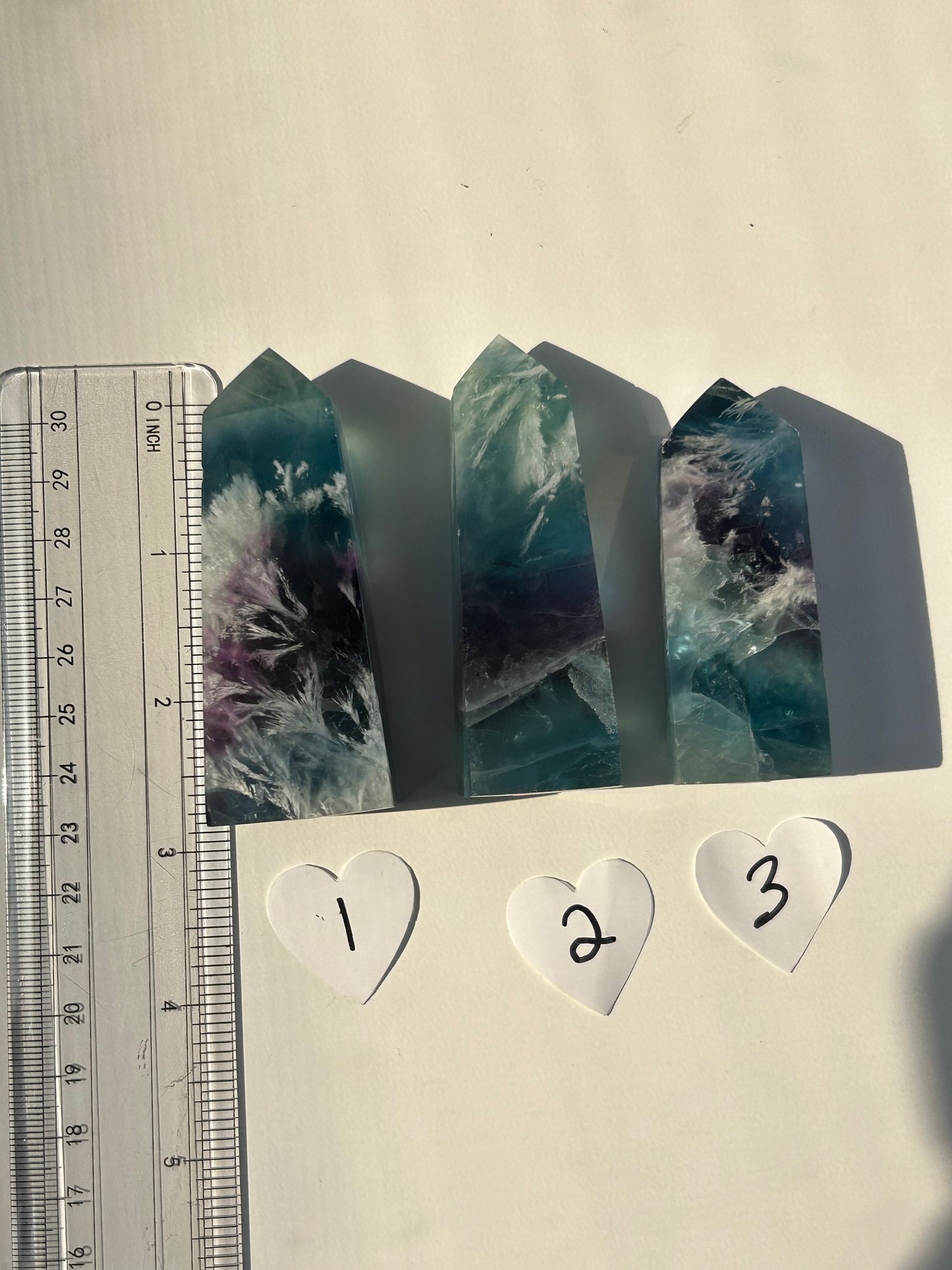 Feather Fluorite towers