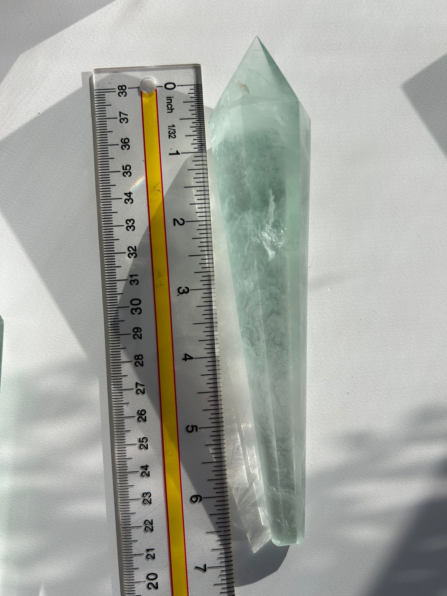 Large Green Fluorite Wand