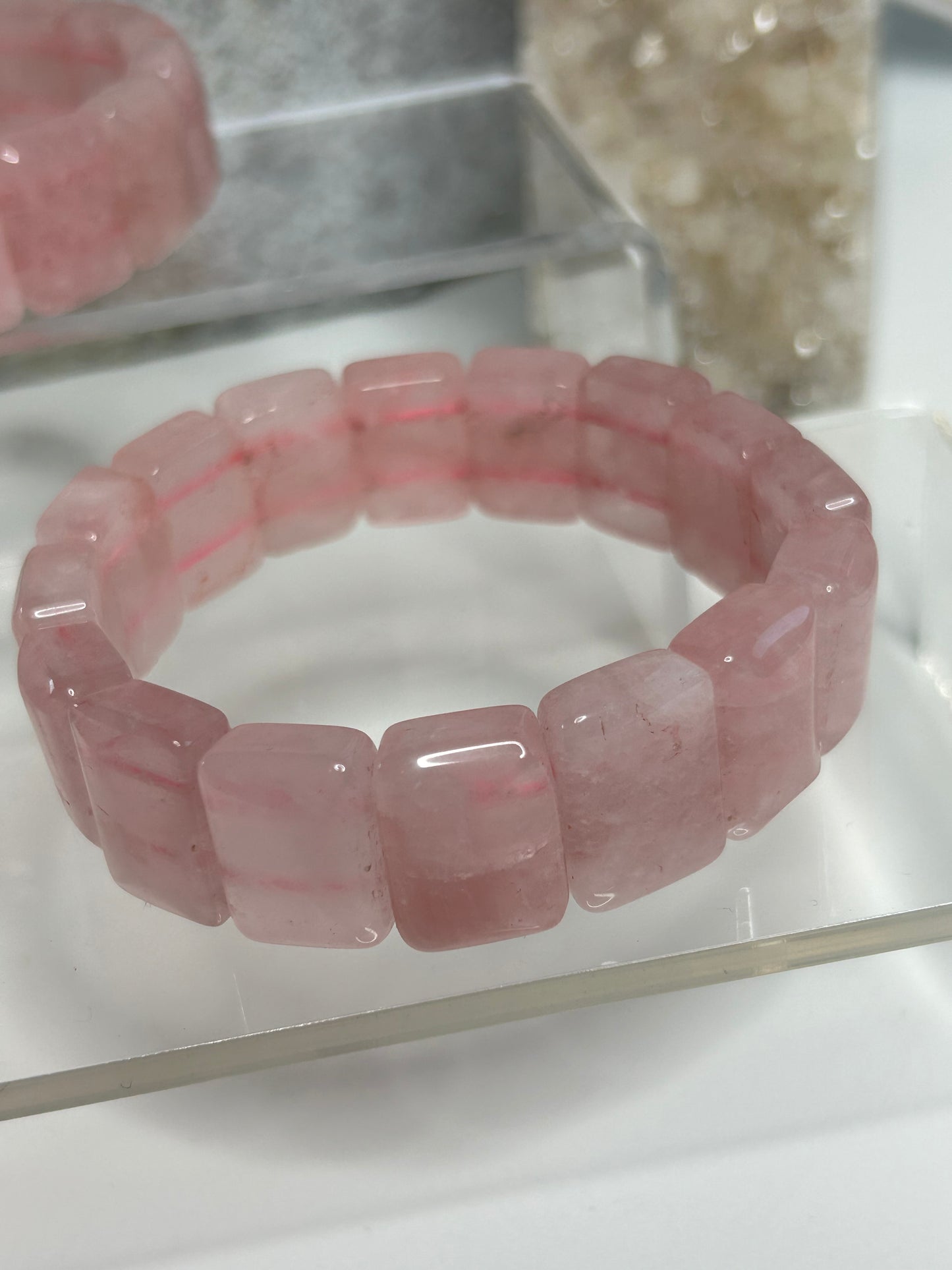 Rose Quartz Bangle