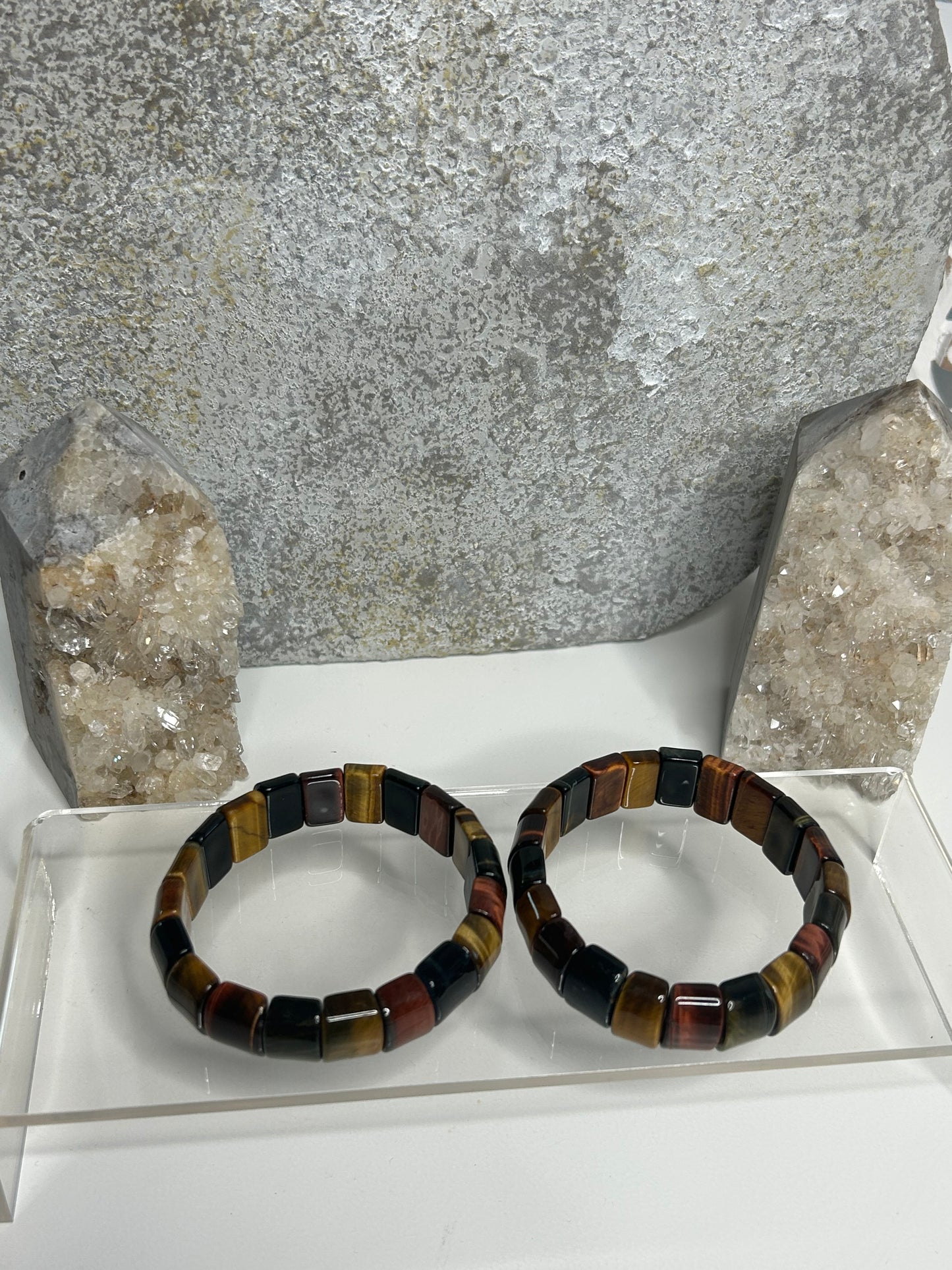 Mix Tigers Eye Bangle