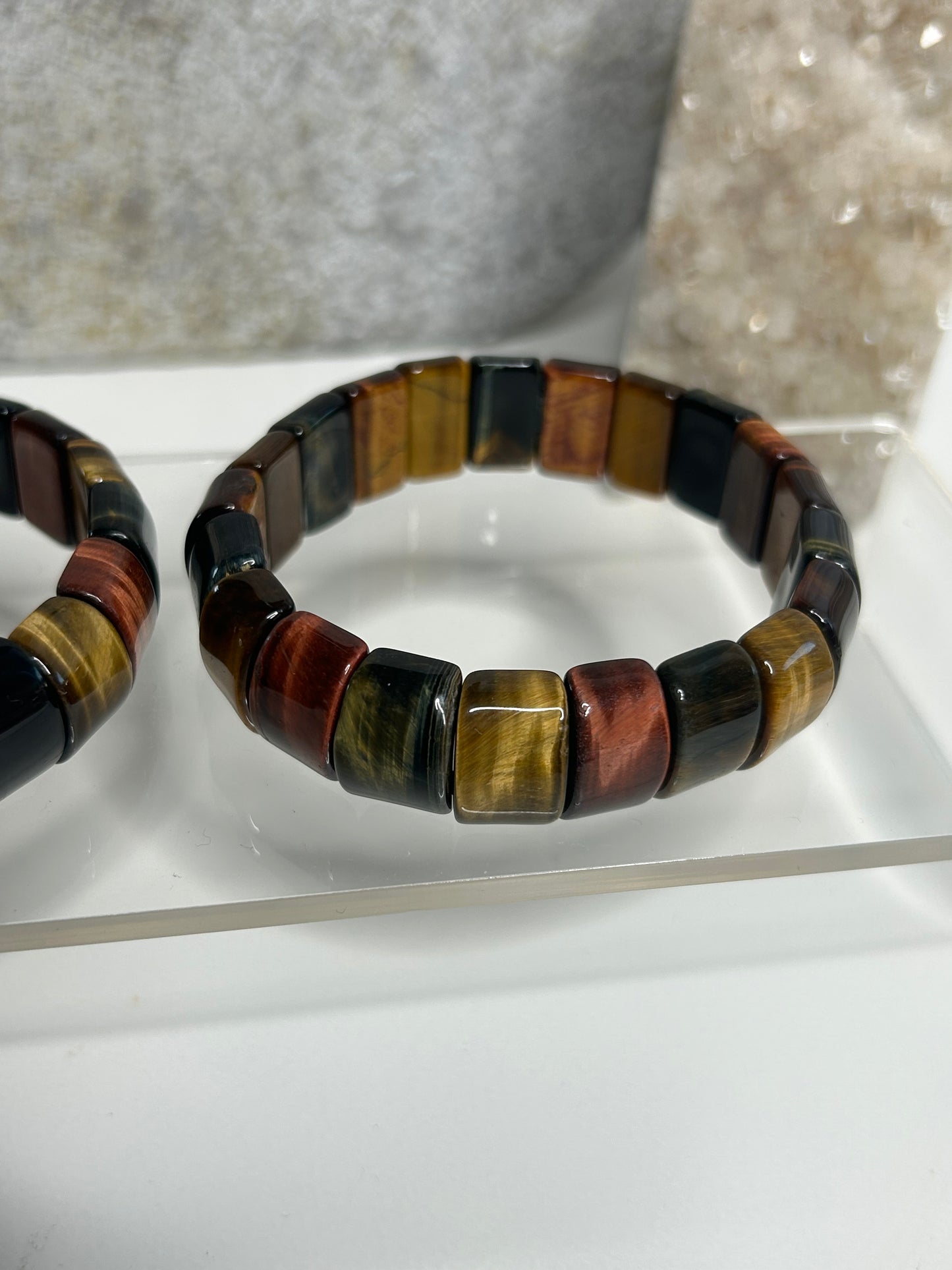 Mix Tigers Eye Bangle