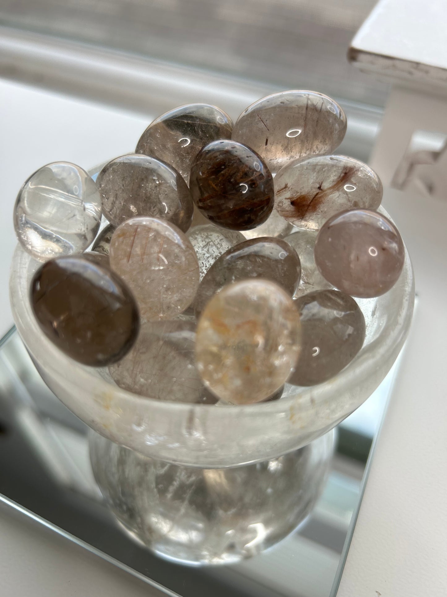 Rutilated Quartz Tumble