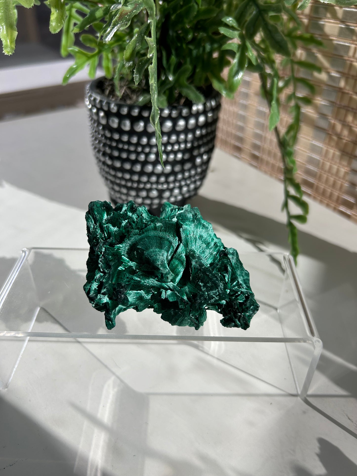 Velvet Malachite Specimen