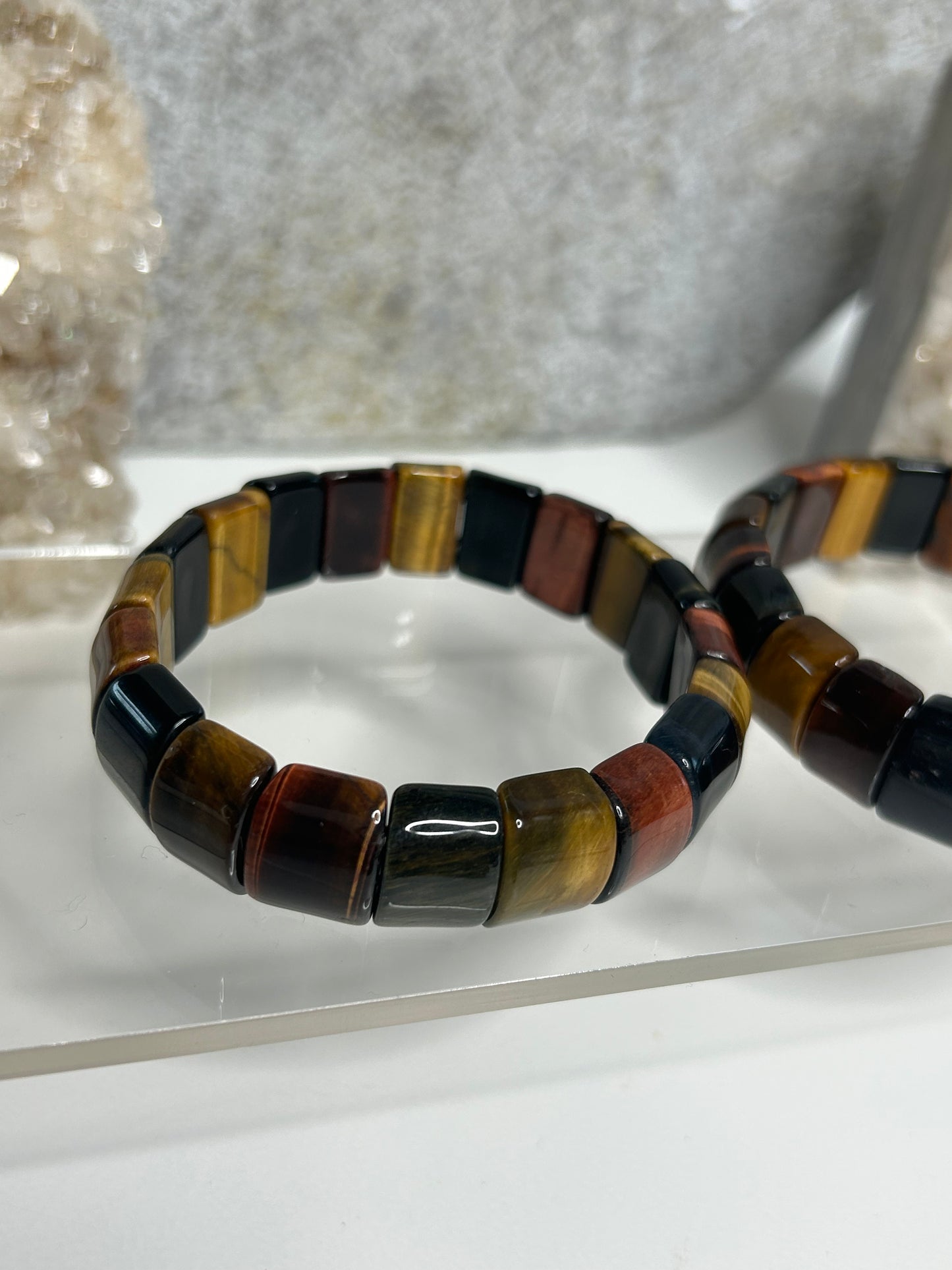 Mix Tigers Eye Bangle